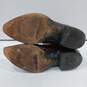 Men's Brown Cowboy Boots Size 10 image number 6