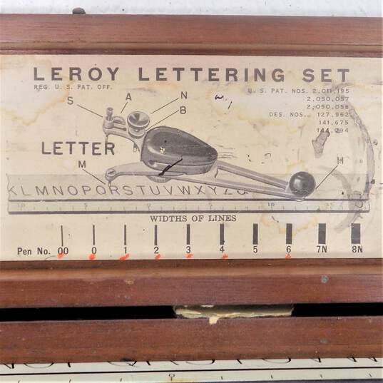 Buy the Vintage Keuffel & Esser K&E Leroy Lettering Set Drafting