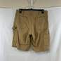 Men's Tan Carhartt Relaxed Fit Canvas Shorts, Sz. 36x11 image number 2
