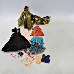 Assorted Lot Of Fashion Doll Play Doll Clothes Vntg & Newer alternative image
