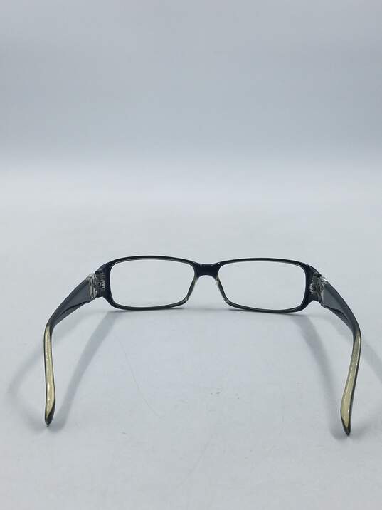 Giorgio Armani Black Rectangle Eyeglasses image number 3