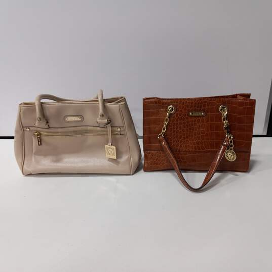 Pair of Anne Kline Women's Leather Purses image number 1
