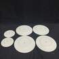 Bundle of 6 Lenox White and Gold Plates image number 2