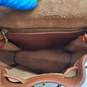 11x9.5x6 GLOVE TANNED FULL GRAIN LEATHER BACKPACK MADE IN KOREA image number 7