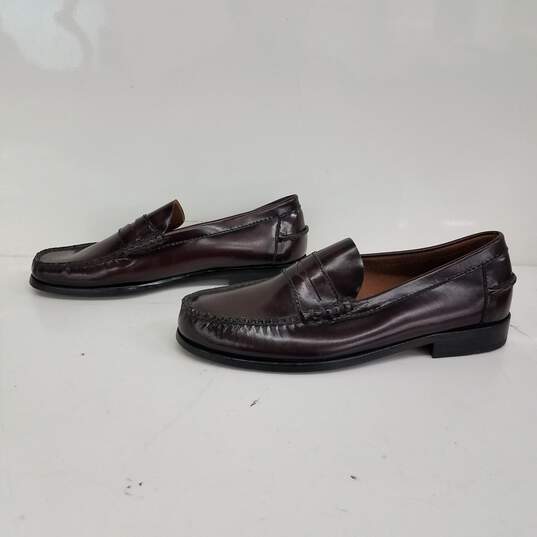 Florsheim Brown Leather Loafers Size 7.5 image number 2