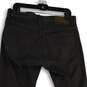 Mens Gray Denim Dark Wash 5 Pocket Design Straight Leg Jeans Size 31x32 image number 4