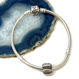Designer Pandora S925 ALE Sterling Silver Rope Chain Bracelet With Charm