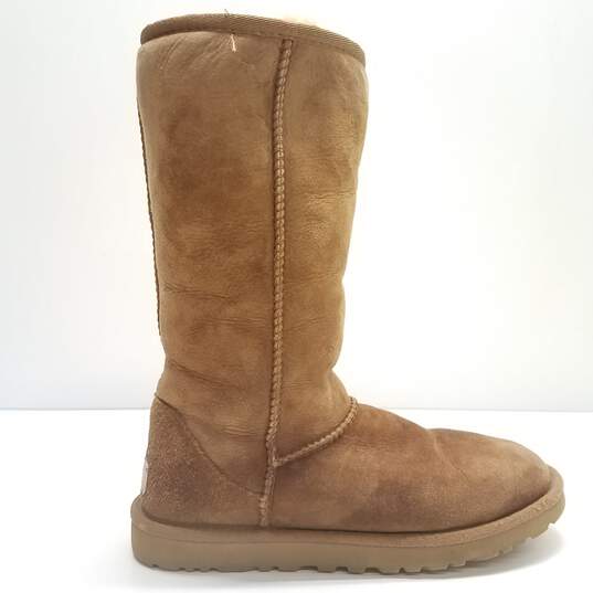 UGG Classic Tall Sheepskin Women's Boots Tan Size 6 image number 1