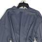 Womens Gray Long Sleeve V-Neck Belted Robe Size Large/Medium image number 4