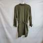 Topshop Olive Green Belted Dress WM Size 8 NWT image number 3