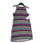 NWT Womens Multicolor Santorini Thera Sleeveless Pullover Tank Dress Size L image number 1