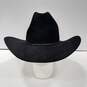 Resistol Black 4x Beaver Cowboy Hat Size 7 1/8 image number 3