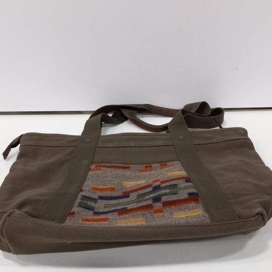 Pendleton Brown/Green/Patterned Handbag image number 3