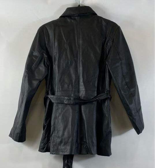 Oscar Piel Black Coat - Size SM image number 2