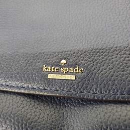 Kate Spade Staci Small Flap Navy Blue Leather Crossbody Bag alternative image