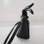 Kate Spade Black Pebble Leather Buckle Accent Crossbody Hand Bag image number 3