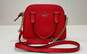 Kate Spade Maise Mini Leather Crossbody Satchel Red image number 1