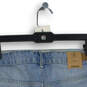 NWT Womens Light Blue Denim 5-Pocket Design Cut-Off Shorts Size 11 image number 4