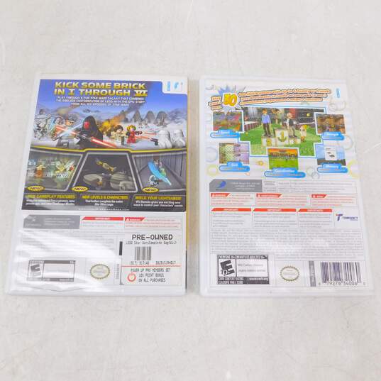 Nintendo Wii w/ 2 Games LEGO Star Wars the Complete Saga image number 12