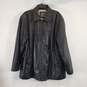 South Wind Men Black Leather Coat XL image number 1
