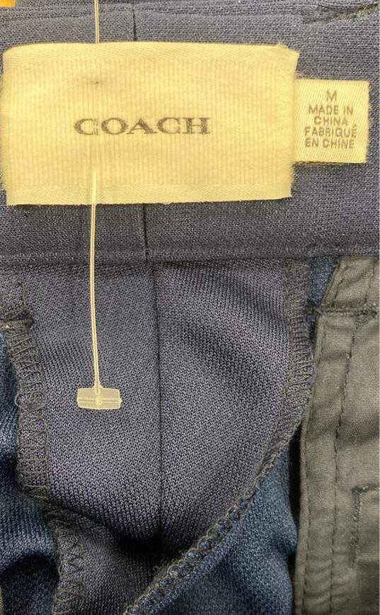 Coach Blue Pants - Size Medium image number 3