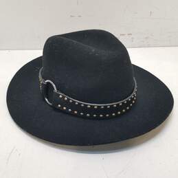 The Kooples Wool Felt Fedora Hat Size 57