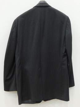 Brooks Brothers Gray Striped Blazer Men's Size 42L alternative image