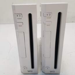Nintendo Wii White Consoles For Parts/Repair Lot of 2 alternative image