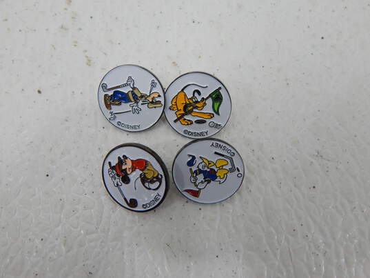 4 Disney Golf Markers Mickey, Donald, Goofy, And Pluto image number 2