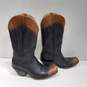 Ariat Western Style Leather Boots Size 10B image number 4