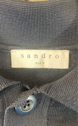 Sandro Blue Polo Shirt - Size Small alternative image