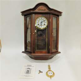D & A Curio Model 915 Chime Wall Clock