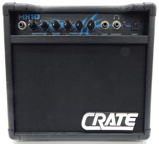 Crate Brand MX10 Model Electric Guitar Amplifier w/ Power Cable image number 1