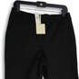 NWT Womens Black Windsor Flat Front Wide Leg Curvy  Fit Dress Pants Size 8P image number 3