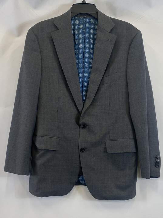 Suit Supply Gray Suit Jacket - Size Large image number 1