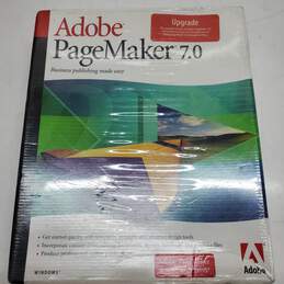 Sealed Adobe PageMaker 7.0 Software Upgrade