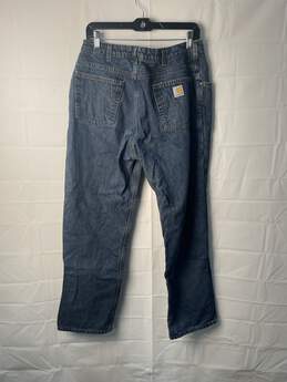 Carhartt Womens Blue Jeans Size 14/32 alternative image