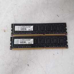 G.Skill 8GB (2 x 4GB) DDR3 1333 (PC3 10600) Desktop Memory DIMM (F3-10600CL9D-8GBNT) - Untested