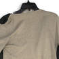Womens Beige Black Long Sleeve Open Front Cardigan Sweater Size Large image number 4
