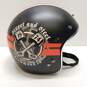 Street & Steel DOT Approved Half Helmet Small Black Orange Size S image number 2