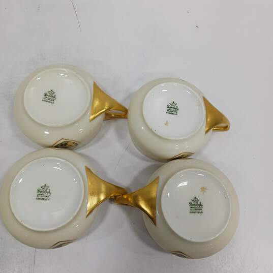 4pc Set of Rosenthal Donatello Tea Cups image number 3