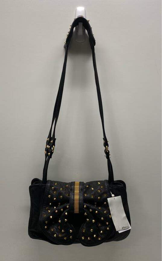 3.1 Phillip Lim Edie Leather Studded Bow Crossbody Black image number 1
