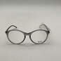 Womens RB 5371 Gray Clear Lens Plastic Full Rim Round Eyeglasses With Case image number 3