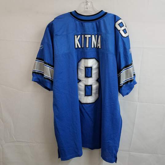 NFL Detroit Lions #8 Kitna football jersey size 52 image number 2