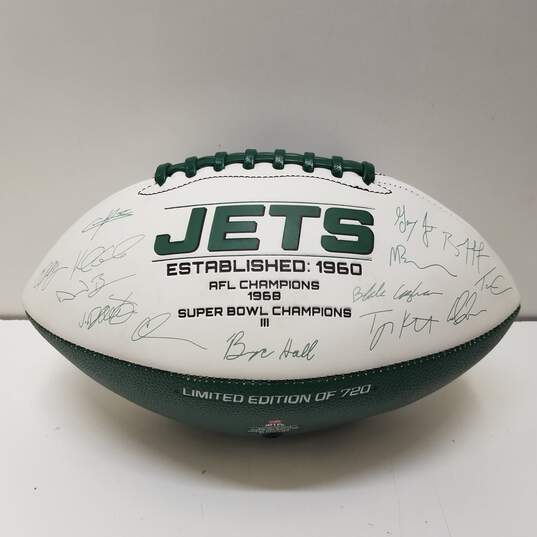 New York Jets Limited Edition Football image number 2