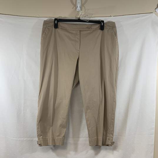 Women's Khaki Pants, Sz. 18W image number 1