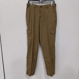 Haggar Men's Classic Fit Cotton Stretch Cargo Pants Size 32x30