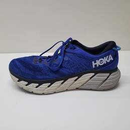 Hoka One One Mens Gaviota 4 Running Shoes Blue Black White 1123198 Sz 12.5D alternative image