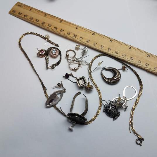 Sterling Silver Jewelry Scrap 34.3g image number 1