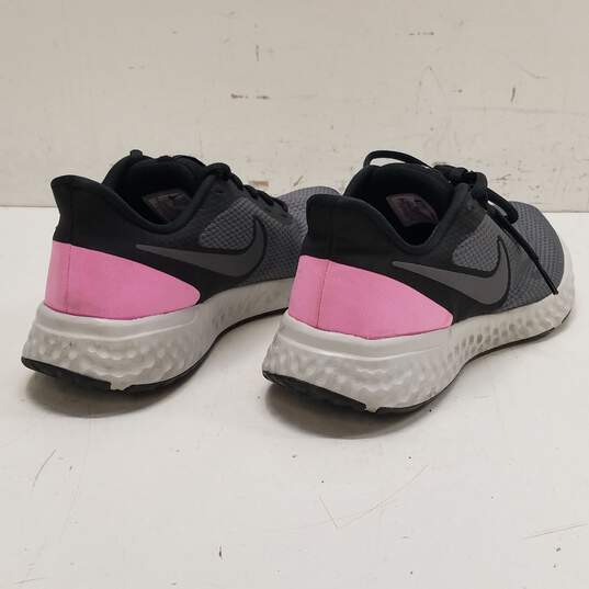 Nike Revolution 5 Psychic Pink Women's Athletic Shoes Size 8 image number 4